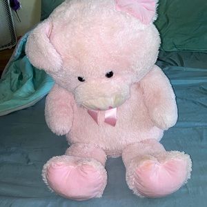 Pink piggy stuffed animal